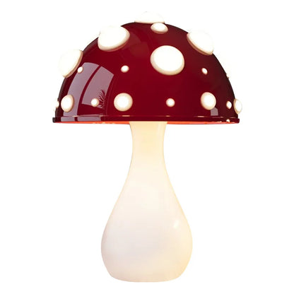 OmiAmanita - Biomimetic Fly Agaric Mushroom Lamp with Tricolor LED Bulb