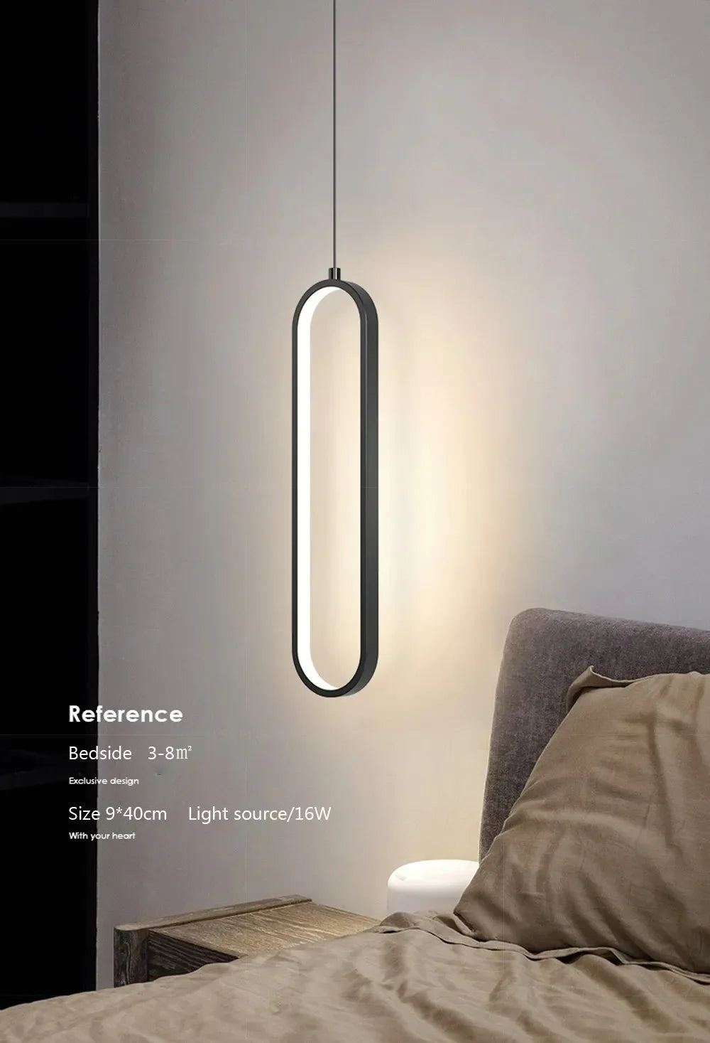 LumiRise - LED Chandelier – Modern Minimalist Hanging Light