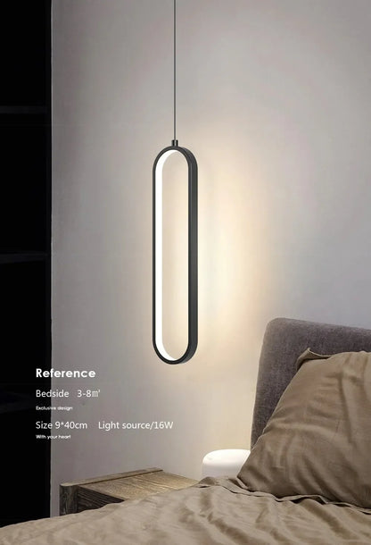 LumiRise - LED Chandelier – Modern Minimalist Hanging Light