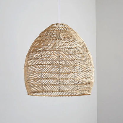 HikariRattan – Handwoven Pendant Light