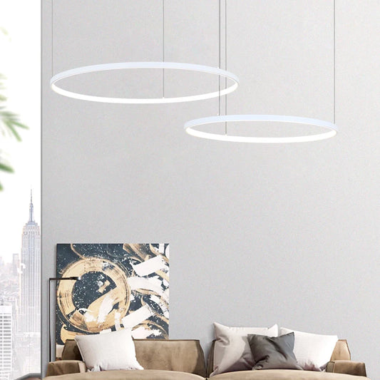 LumiHalo White LED – Circular Chandelier