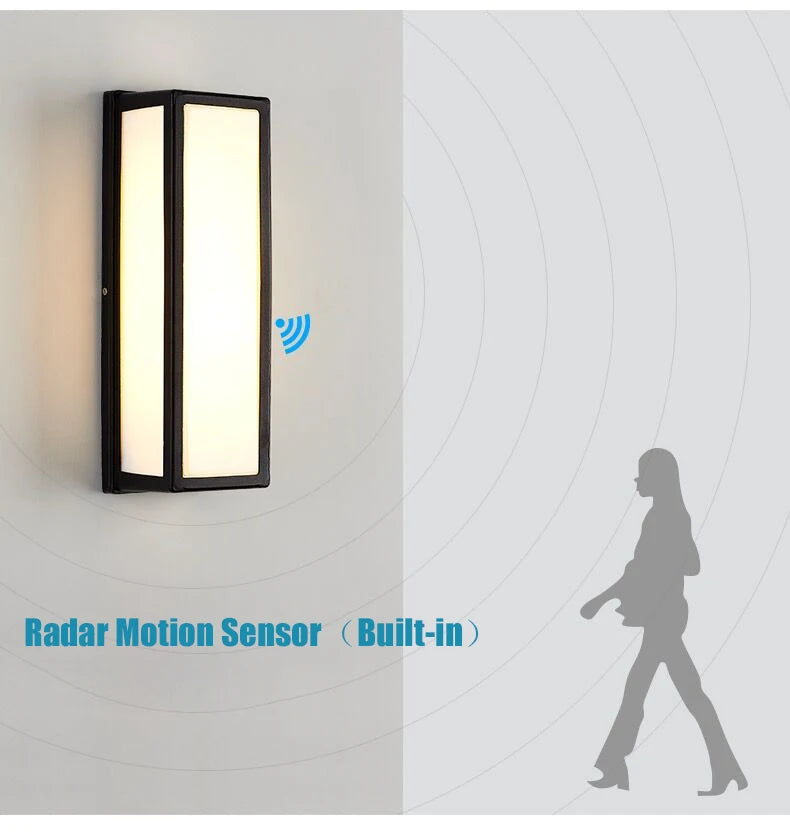 NovaSense - Motion Sensor LED Wall Light