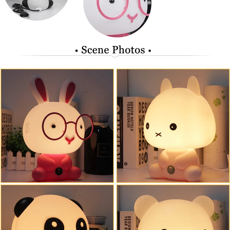 OmiPanda – Adorable LED Animal Night Light