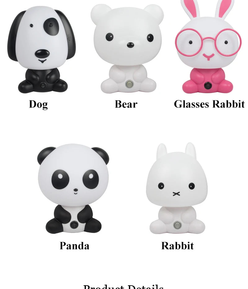 OmiPanda – Adorable LED Animal Night Light