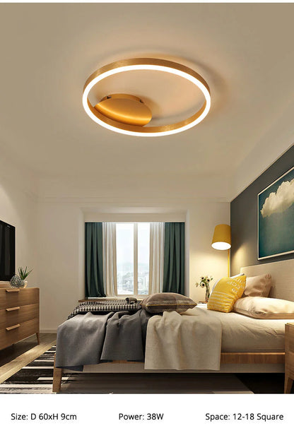 LumiRing Chandelier – Dimmable LED Circle Light