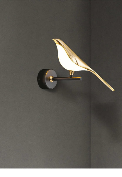 NovaPerch – Modern Bird-Inspired LED Wall Lamp