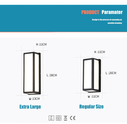 NovaSense - Motion Sensor LED Wall Light