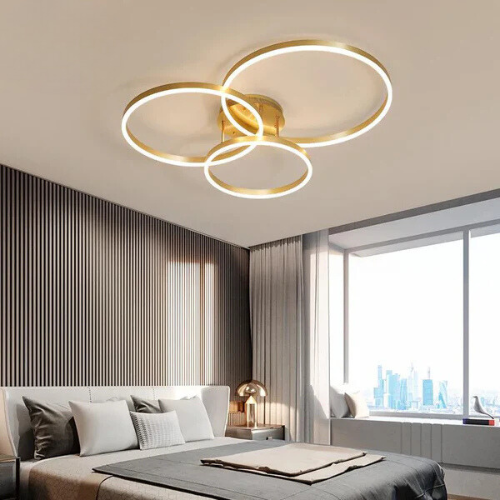 LumiRing Chandelier – Dimmable LED Circle Light