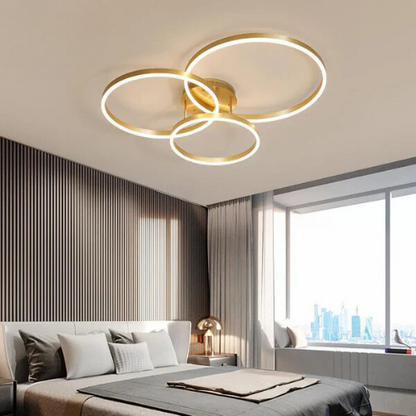 LumiRing Chandelier – Dimmable LED Circle Light