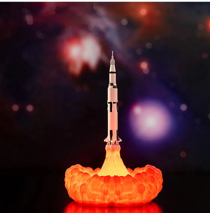 OmiRocket – 3D Space Shuttle Table Lamp