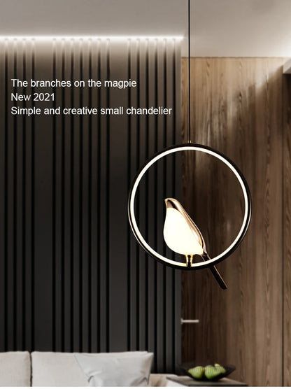 NovaPerch – Modern Bird-Inspired LED Wall Lamp