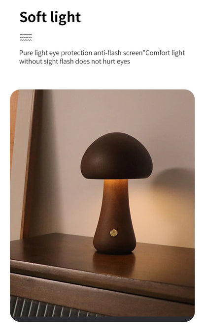 NovaShroom LED Light – Touch Control table lamp