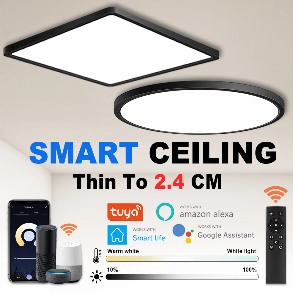 LumiSmart Ultra Thin LED Ceiling Light