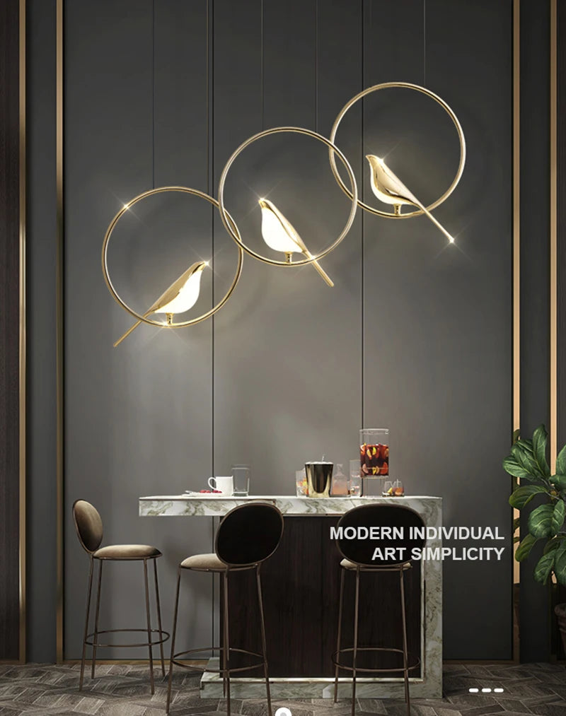 NovaPerch – Modern Bird-Inspired LED Wall Lamp