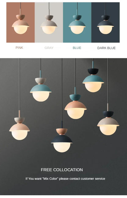 NovaSphere – Nordic Glass Ball Pendant Lamp