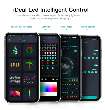 MiraDream - RGB LED Strip with Bluetooth Smart Control