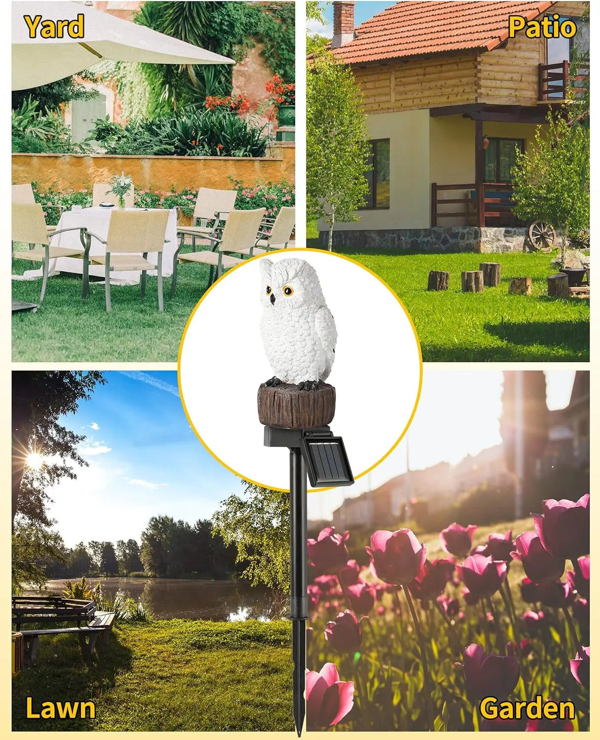 OmiBloom – Solar Decorative Animal Garden Light