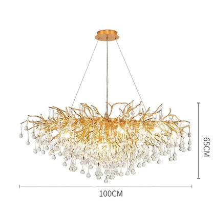 RegaliaOpal - Luxury Glass Chandelier