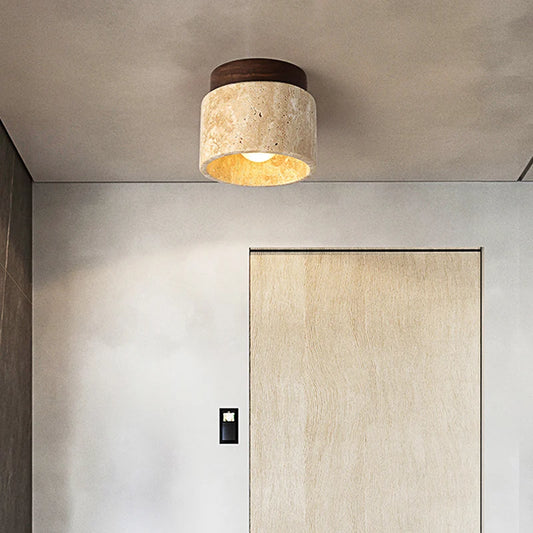 HikariZen – Japanese Marble Ceiling Light