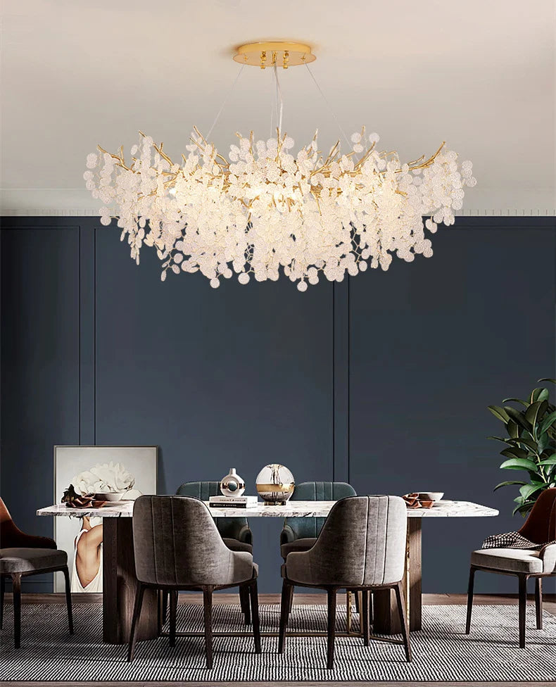 RegaliaOpal - Luxury Glass Chandelier