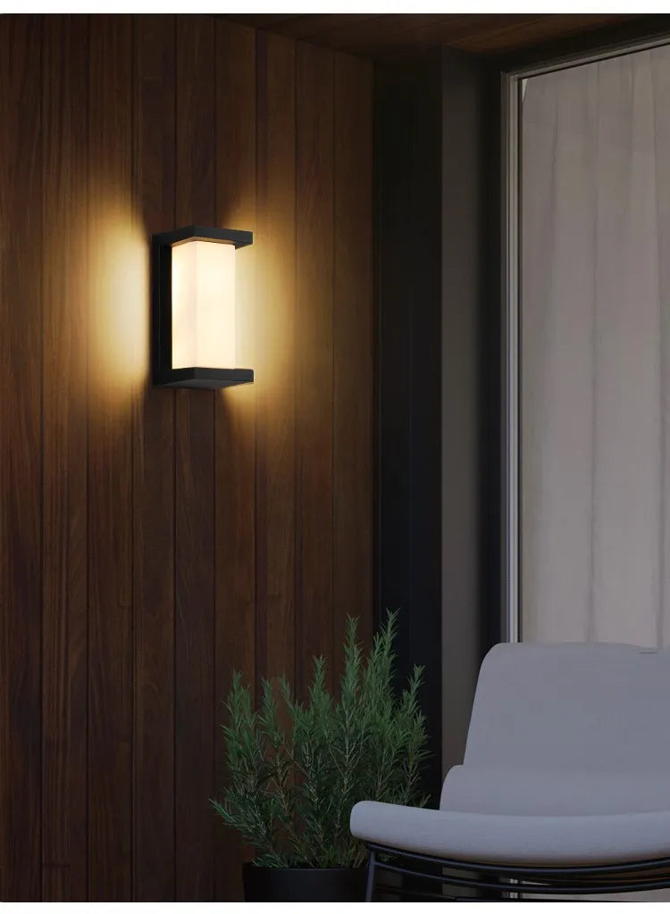 LumiGuard LED - Waterproof Outdoor Wall Light with Motion Sensor