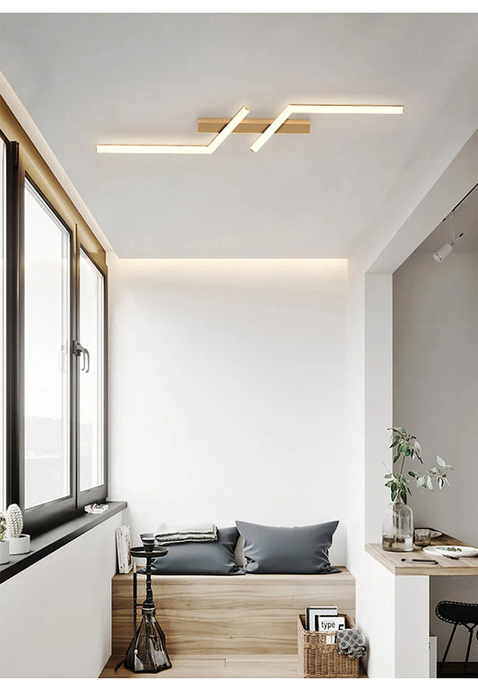 LumiAir LED Ceiling Light – Modern Linear Fixture