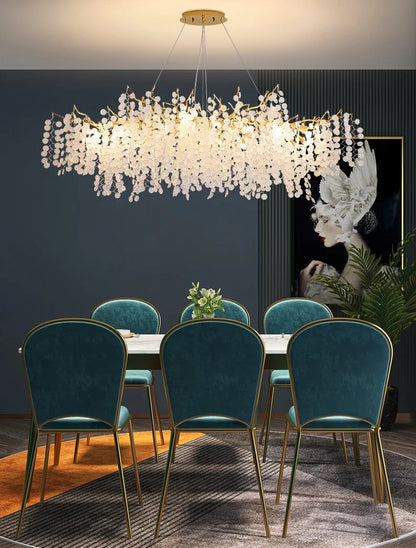 RegaliaOpal - Luxury Glass Chandelier