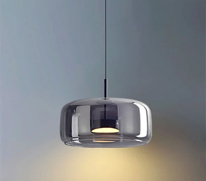 NovaCrystal – Sleek Glass Pendant Light with Minimalist Charm