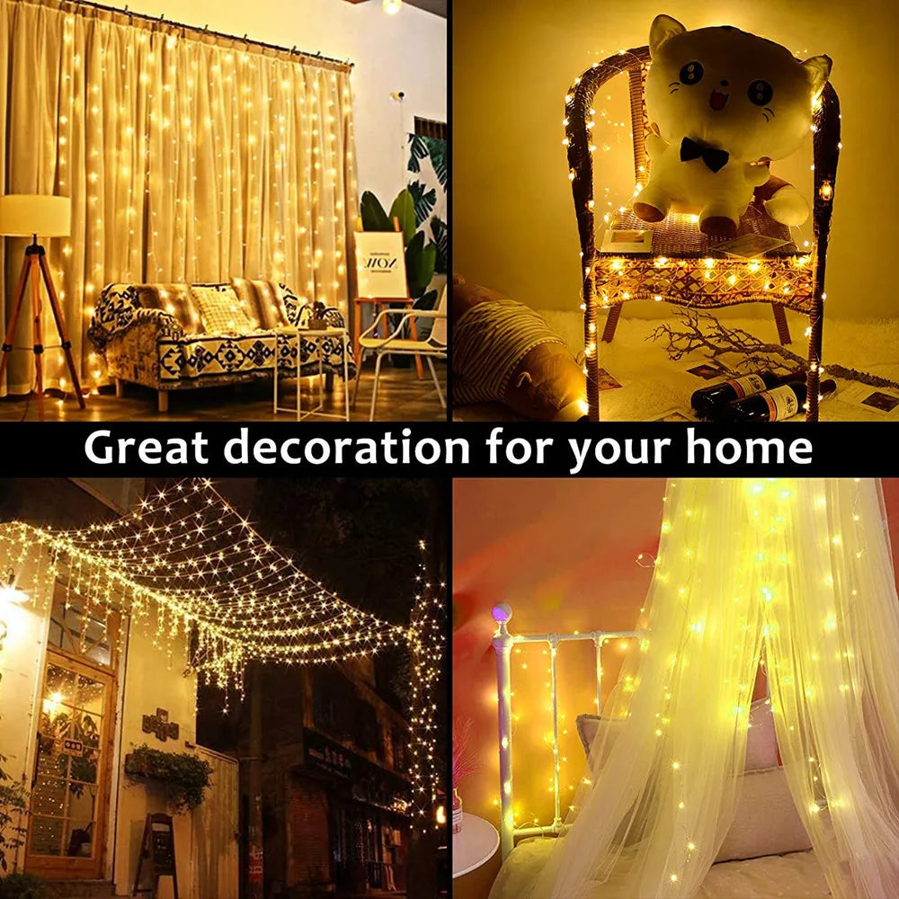 OmiTwinkle – Solar Fairy Garland Lights