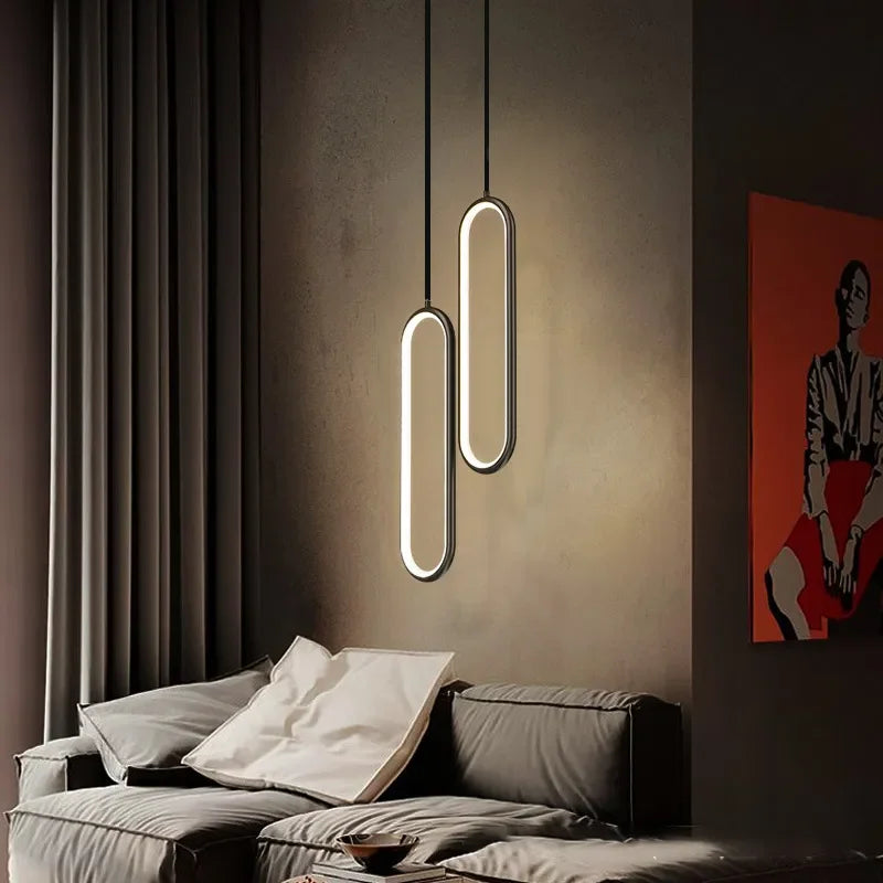 LumiRise - LED Chandelier – Modern Minimalist Hanging Light