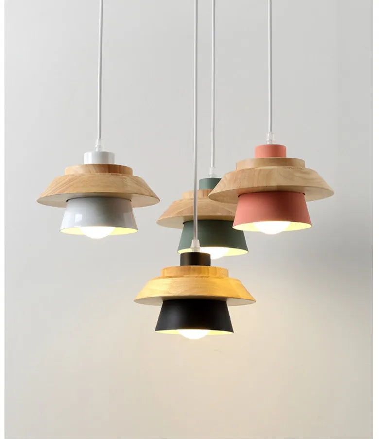 RayaWood - Modern LED Pendant Lamp