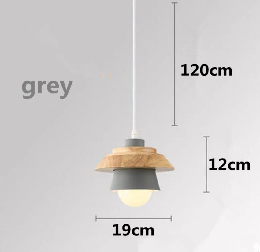 RayaWood - Modern LED Pendant Lamp