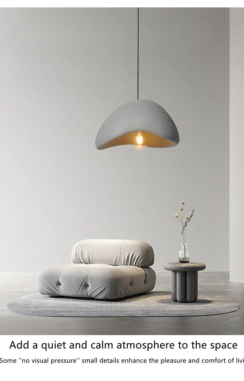 HikariAir Grey Pendant Lamp – Handmade LED ChandelierGrey Pendant Lamp – Handmade LED Chandelier