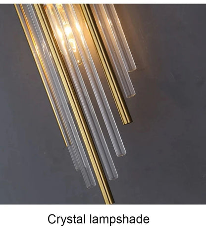 RegaliaLustre – Luxury Glass Wall Sconce