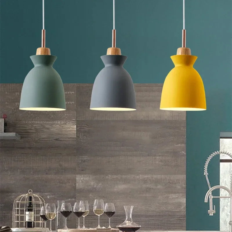 RayaFlare Pendant Light – Nordic LED Chandelier