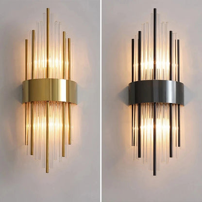 RegaliaLustre – Luxury Glass Wall Sconce