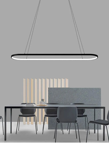 LumiArc - Sleek LED Pendant Light with a minimalist design