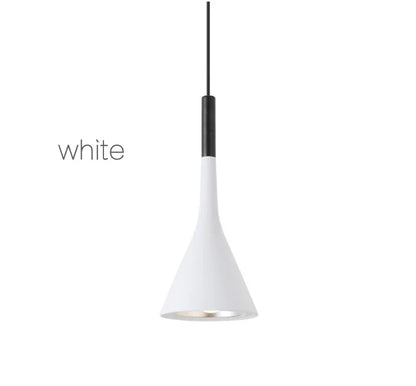 NovaPure Pendant Light – Modern Black & White LED Chandelier