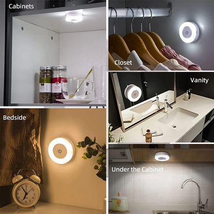 OmiTouch Night Light – Portable LED Sensor Lamp