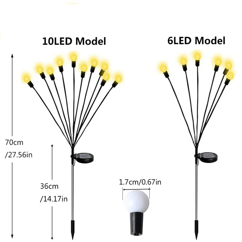 OmiFirefly – Solar Firefly String Lights