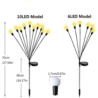 OmiFirefly – Solar Firefly String Lights