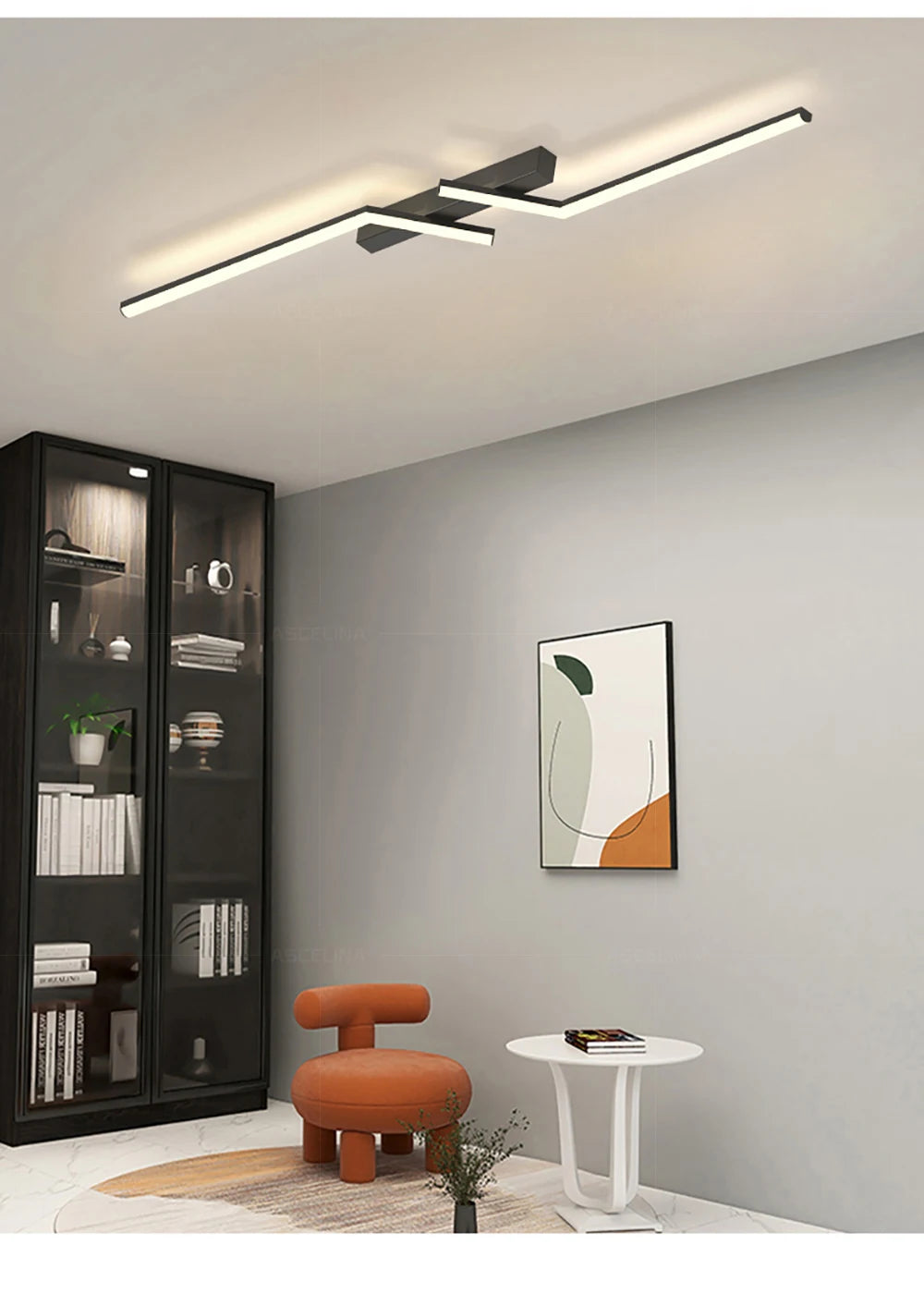 LumiAir LED Ceiling Light – Modern Linear Fixture