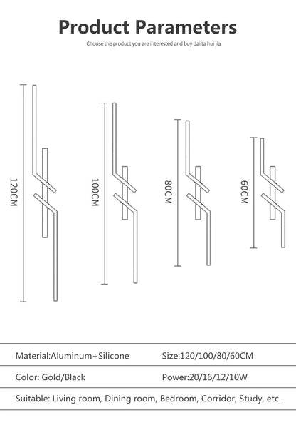 LumiAir LED Ceiling Light – Modern Linear Fixture