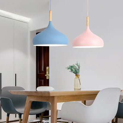 RayaRetro Pendant Lamp – Colorful Industrial Ceiling Light