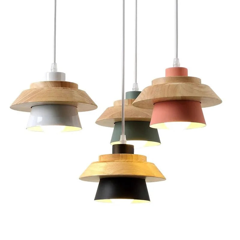 RayaWood - Modern LED Pendant Lamp