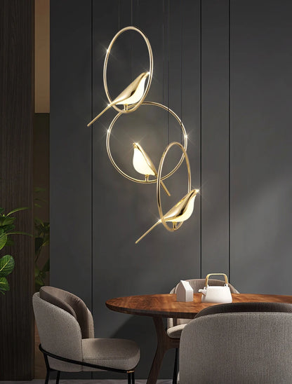 NovaPerch – Modern Bird-Inspired LED Wall Lamp