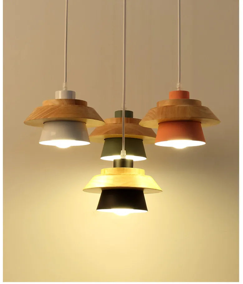 RayaWood - Modern LED Pendant Lamp