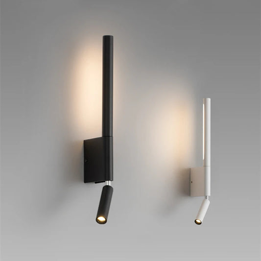 NovaPivot - Adjustable Nordic-style wall lamp with 330° rotation for focused lighting