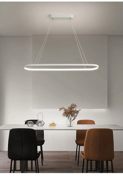 LumiArc - Sleek LED Pendant Light with a minimalist design