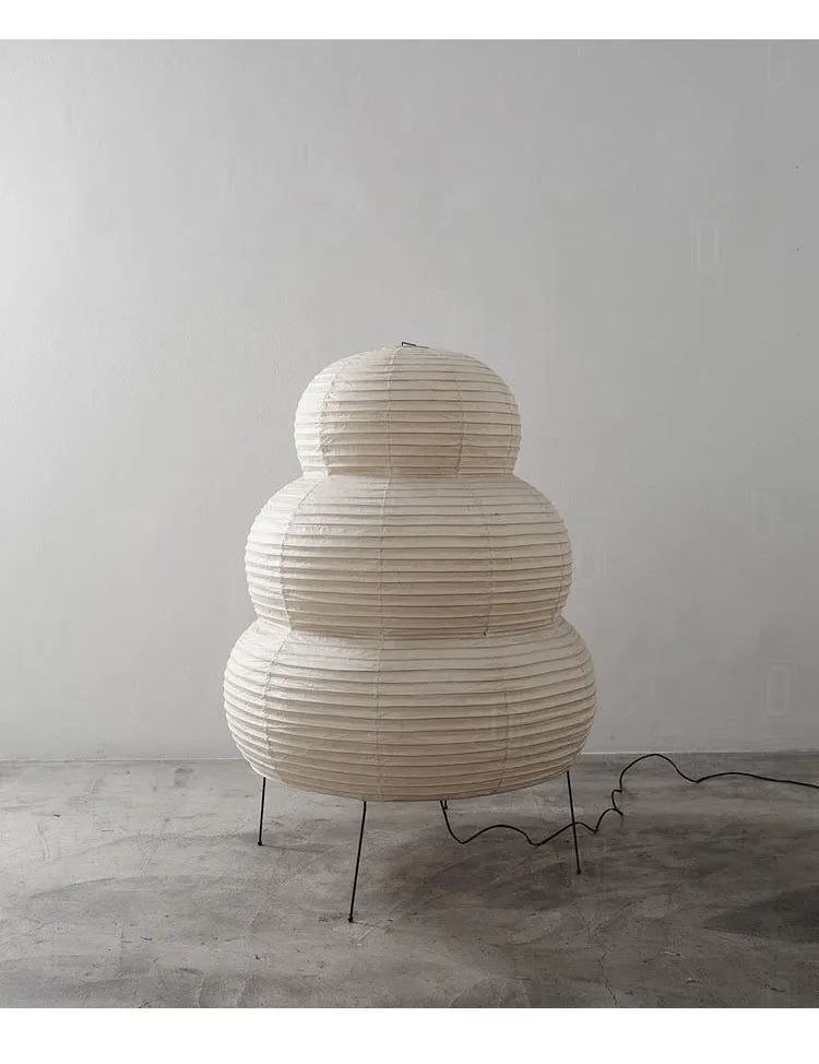 HikariAkari – Wabi-Sabi Rice Paper Table Lamp